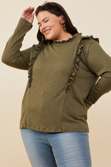 HY2081 Olive Detail